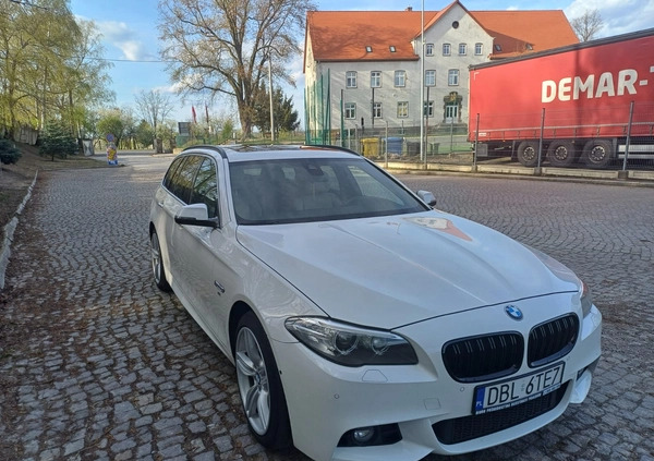 BMW Seria 5 cena 76900 przebieg: 281000, rok produkcji 2013 z Bolesławiec małe 379